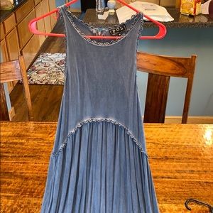 Denim blue sundress